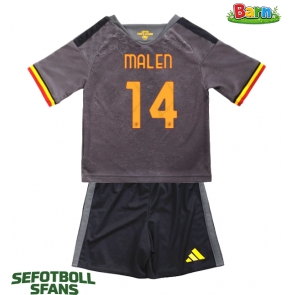 AS Roma Donyell Malen #14 Tredjeställ Barn 2026-27 Kortärmad (+ Korta byxor)